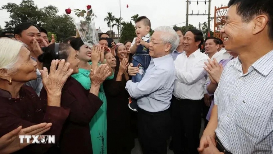 Party General Secretary Nguyen Phu Trong - an eminent leader of Vietnam